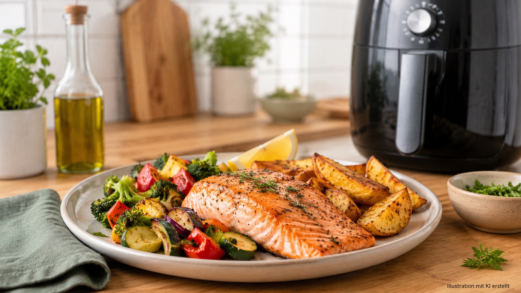 Gesund kochen - Lachs