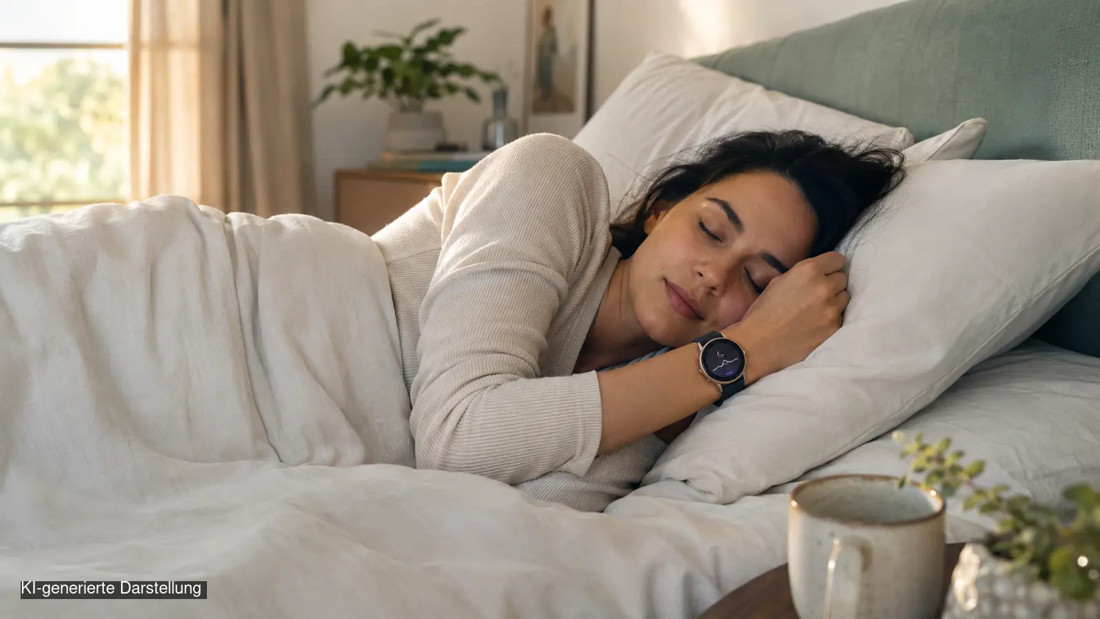Smartwatch nachts tragen und den Schlaf aufzeichnen
